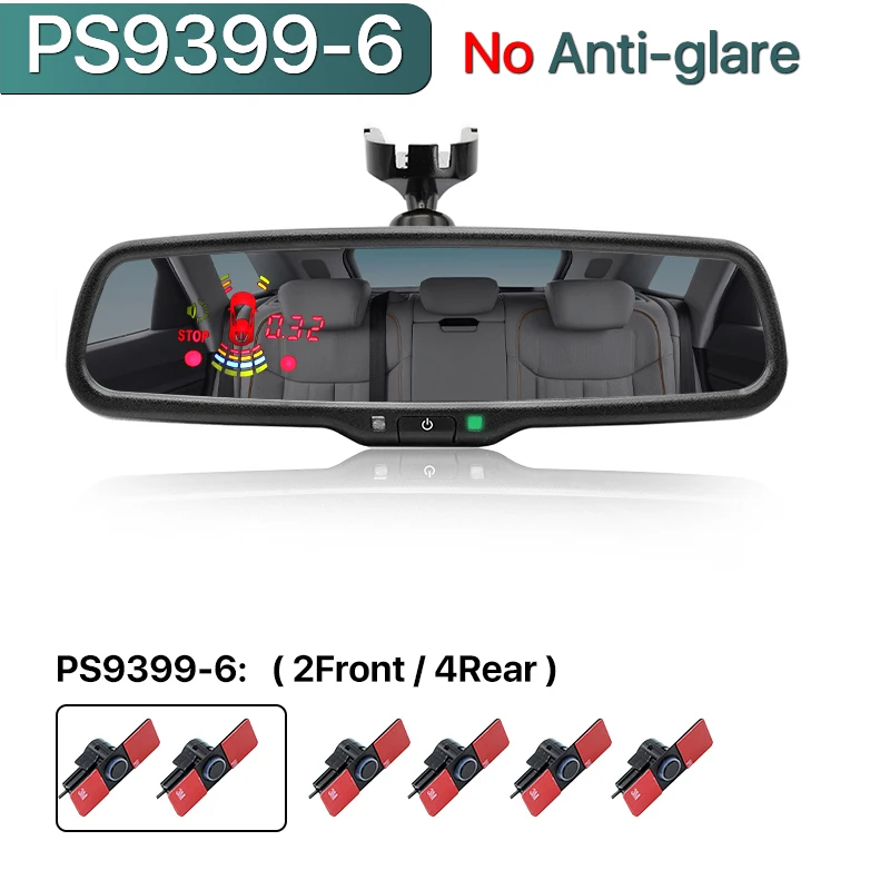 Front Rear 6Sensor