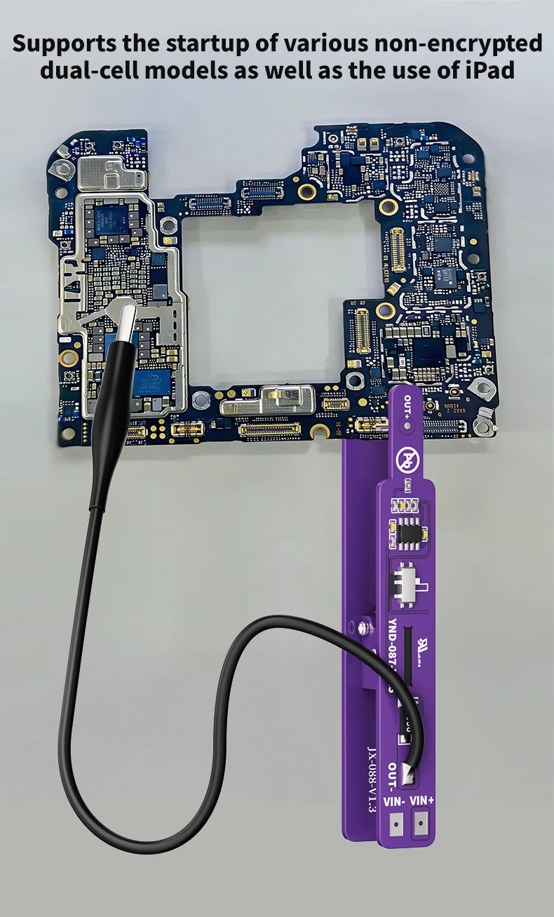 Lanrui M191 Universal Switch Clip Power On Tool Dual Mode Detection Current Tester For iP Android Motherboards iPad Repair Tools