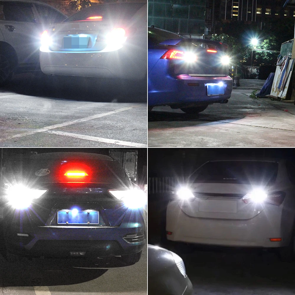미쓰비시 파제로 V80 V93 V97 V98 2007-2020용 LED 후진등 2개, 백업 램프 2013 2014 2015 2016 2017 캔버스 액세서리