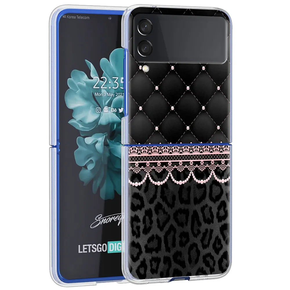 Transparent Luxury Love Bow Hard Phone Case Cover - Clear PC Design