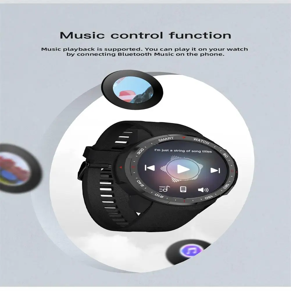 Mt12 Intelligent Watch Electronic Compass 8g Music Memory Recording Bluetooth-compatible Calling Sports Monitoring Bracelet