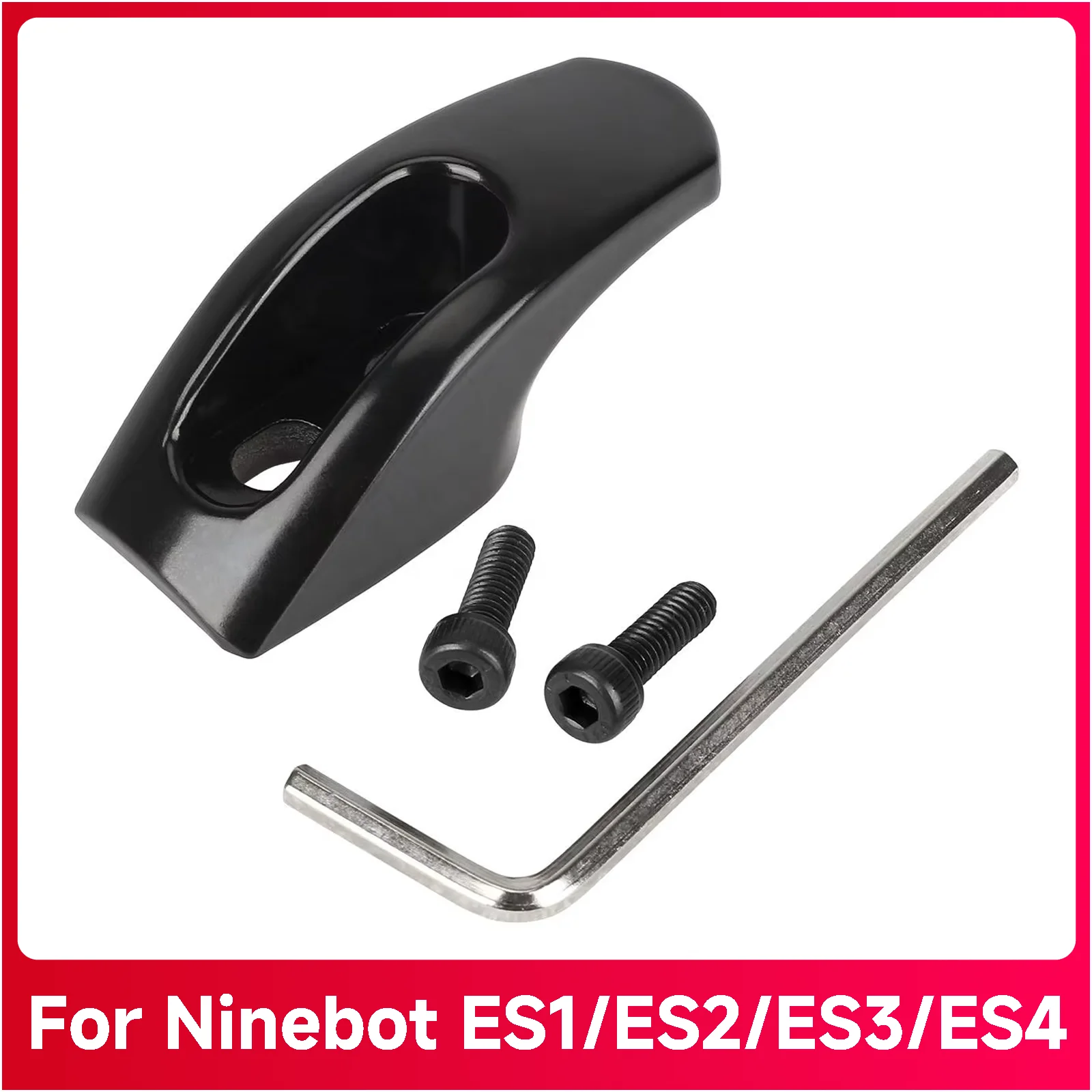 Metall Aluminium Legierung Vorderen Haken Für Ninebot ES1 ES2 ES3 ES4 Elektrische Roller Mit Schrauben Werkzeug Klapp Ersatzteile