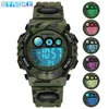 SYNOKE Student Sport Watches For Kids Colorful Electronic Watches 50M Waterproof Clock Children Digital Watch For Boys Girls 1