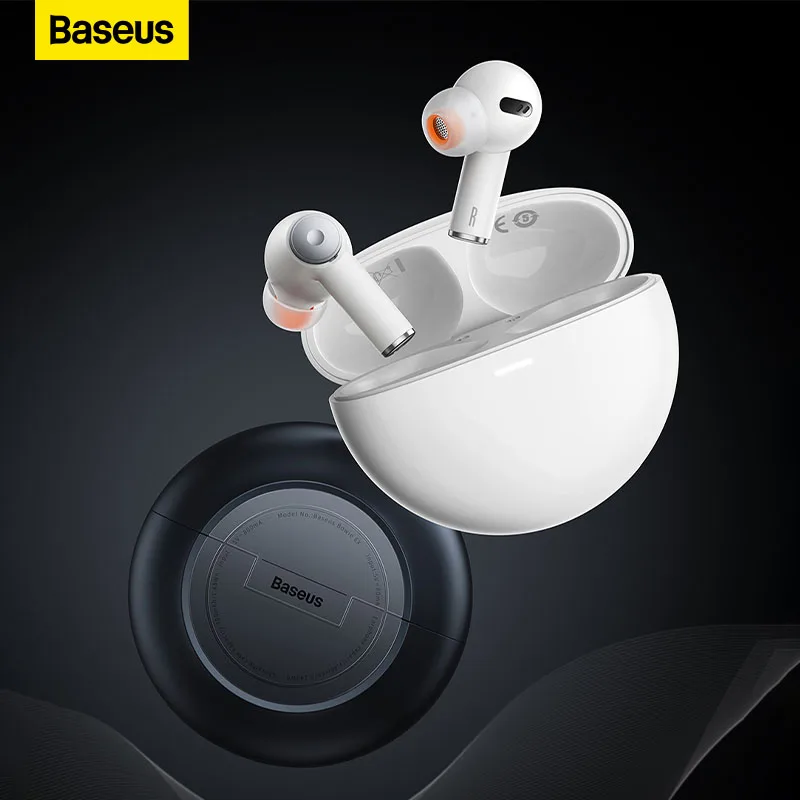 Baseus Bowie EX TWS Earphones 5.3 Bluetooth Headphones,Noise Cancelling Earbuds,Gaming Headset,Wireless Earphones,4-Mic ENC
