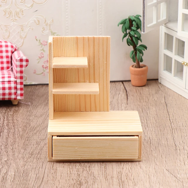 1/12 Dollhouse Mini Storage Box Model Dollhouse Home Decoration Dolls House  Accessories For Kid Pretend Play Toys - AliExpress