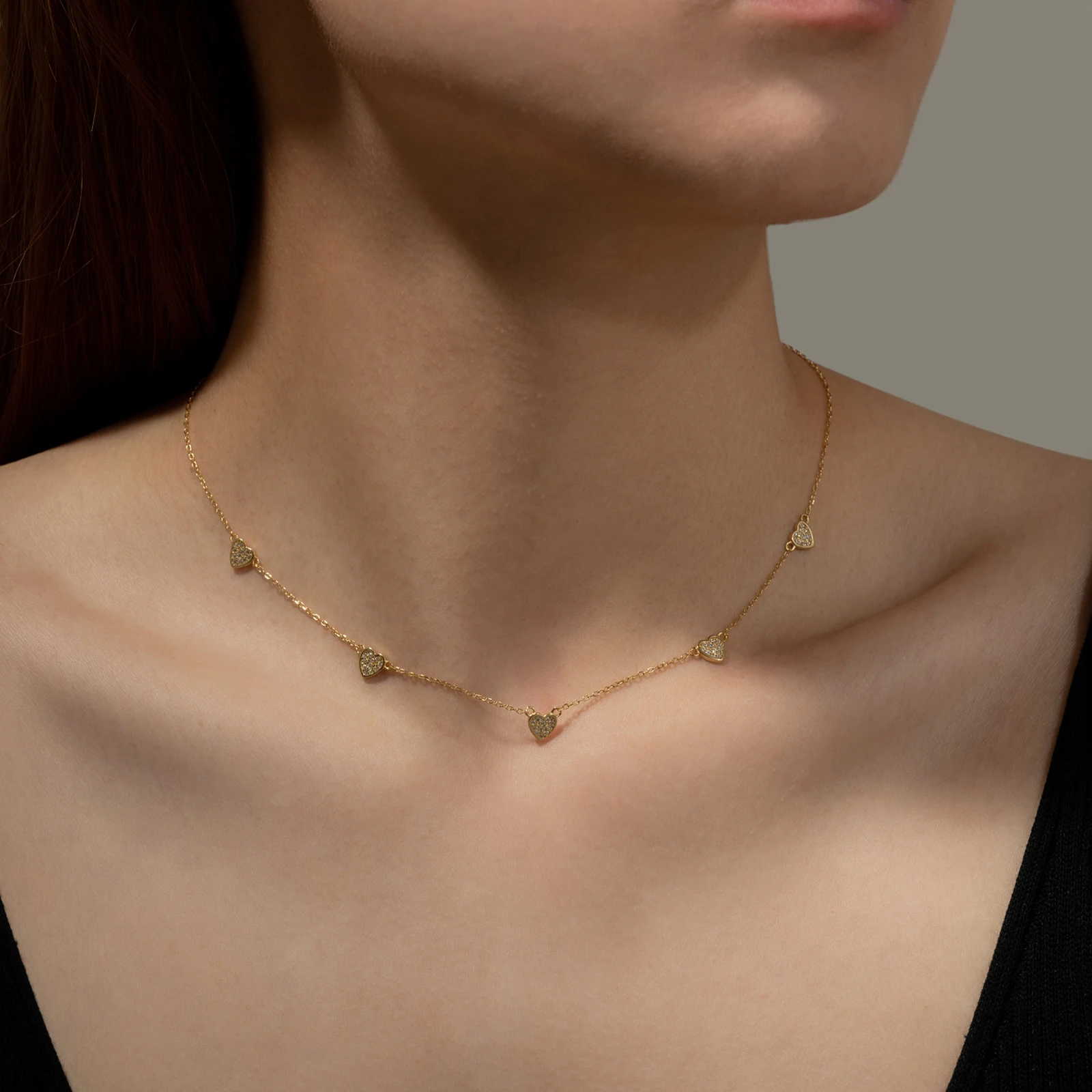 Collana con ciondolo a forma di cuore in argento sterling fatta a mano, regalo romantico - Italia