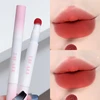 DIKALU Lip Powder Cream Air Cushion Lip Cream Matte Lip Glaze Mouth Red Lip Mud Non-fading Non-stick Cup Feminine White Brick Re 4