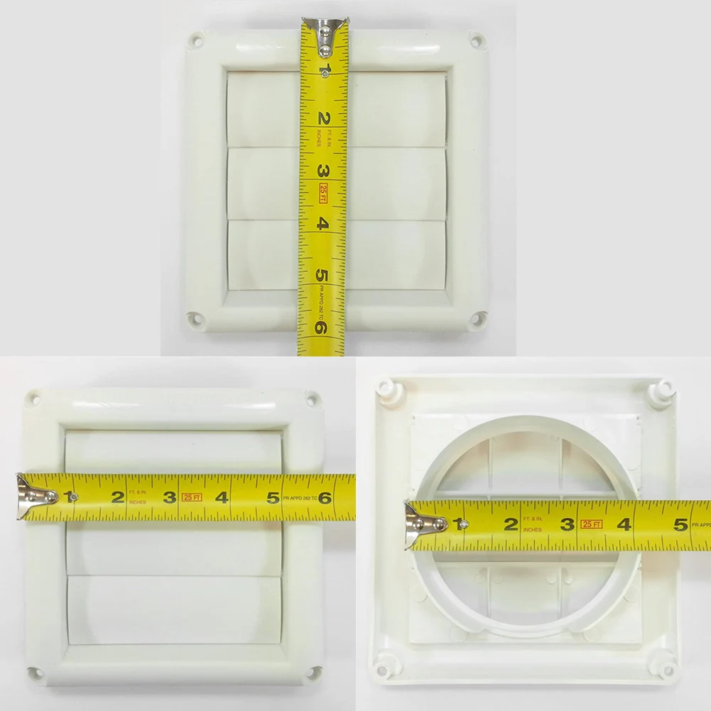 Air Vent Grille Plastic Wall Duct Heating Cooling Vents 4 Inch