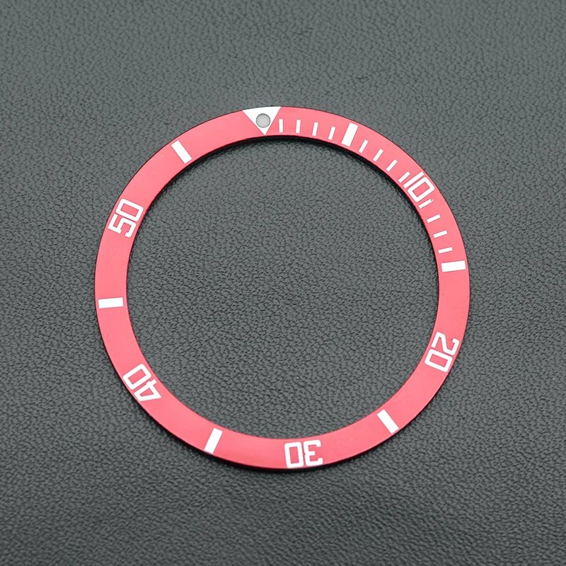 Premium 38x31.5 mm Aluminum Watch Bezel Insert with Sticker Gift