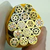 6mm Mosaic pin Rivets for knife handle screw brass Mosaics Rivets nail steel tube More design exquisite style length 90mm 3