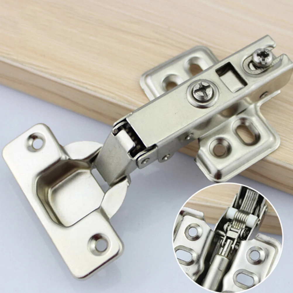 Door hinges stainless steel hinges gas spring hinges nylon hinges gas strut hinges plastic hinges 1 Pcs safety door hydraulic hinge soft close full overlay kitchen cabinet cupboard