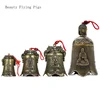 Alloy Wind Chime Car Pendant Buddhist Hall Ornament Supplies Lucky Fortune Fengshui Craft Home Bell Decoration Customized Gift 4