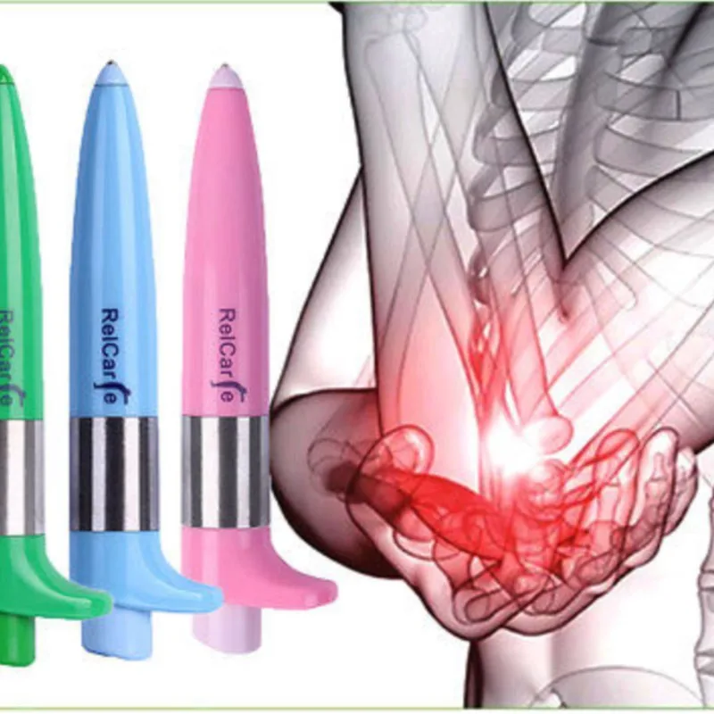 Hot Selling Electronic Pulse Analgesia Pen Pain Relief Acupuncture Point muscle shoulder Massage  Relaxation Health Care