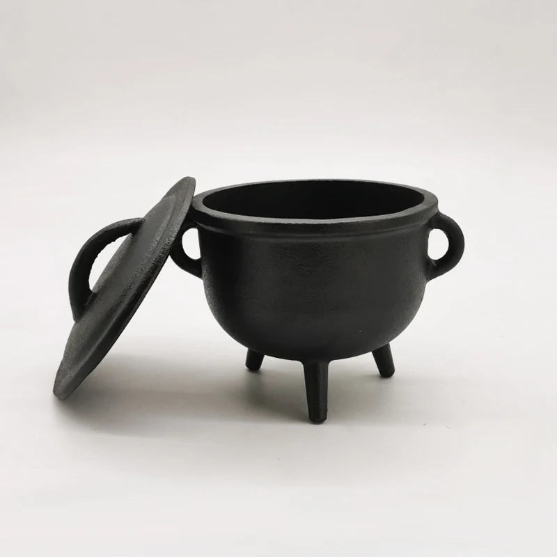 Cast Iron Mini Pot, Three Legs, 480ml, 1/4#