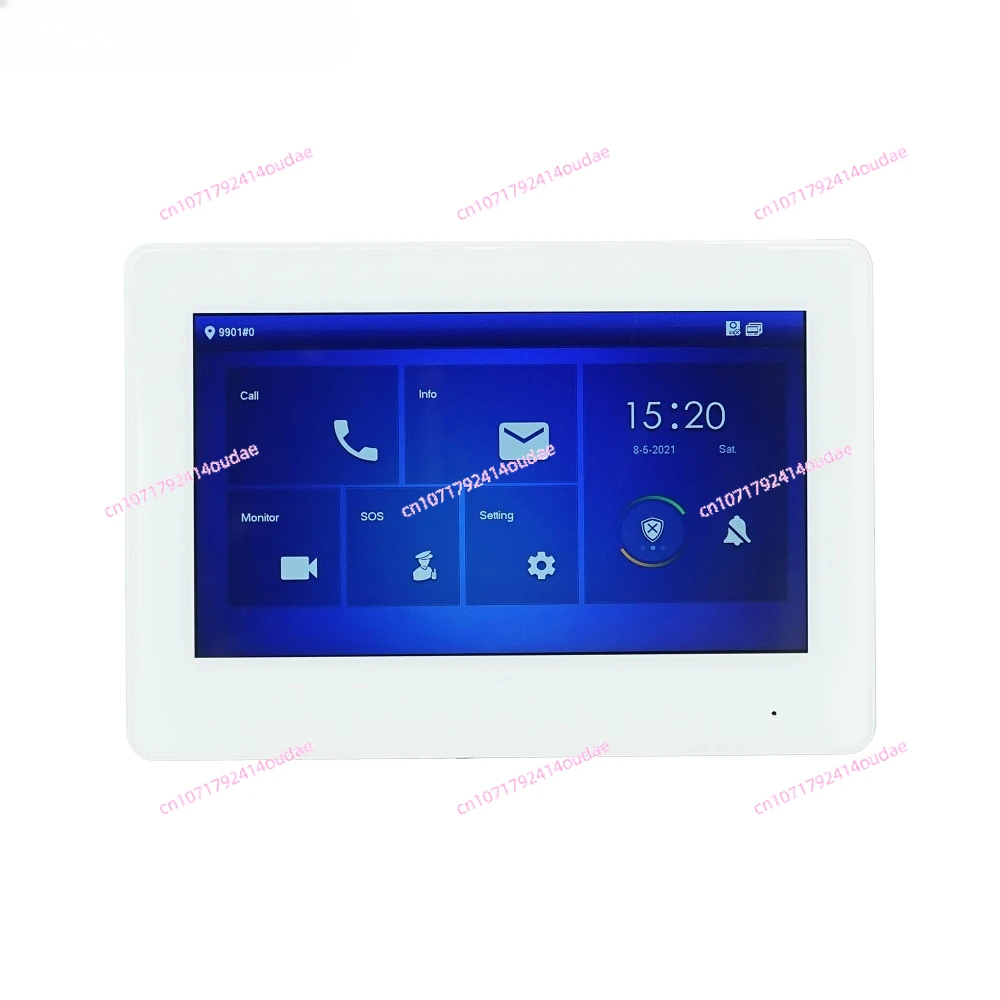 

IP-монитор дверной звонок, видеодомофон, SIP-версия DH, многоязычный VTH5421HW VTH5421HB 802.3af PoE 7-дюймовый внутренний монитор