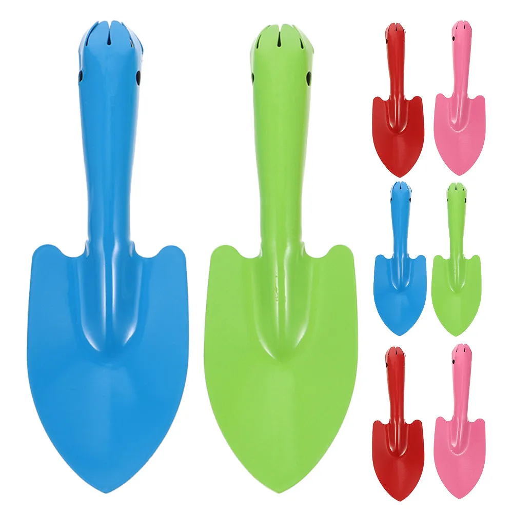 8종 심기용 삽과 삽날 세트, 강력한 철제 정원용 삽, 단단한 뭉치를 깨뜨리기 ..