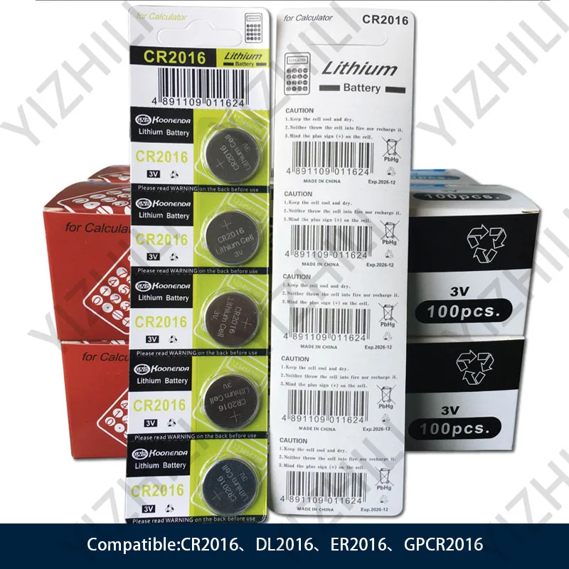 New Energy CR2032 Lithium Battery Volt Coin Cell (20, 48 OFF