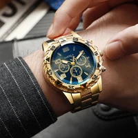 Men Business Watches Fashion Stainless Steel Band Male's Quartz Watch 2