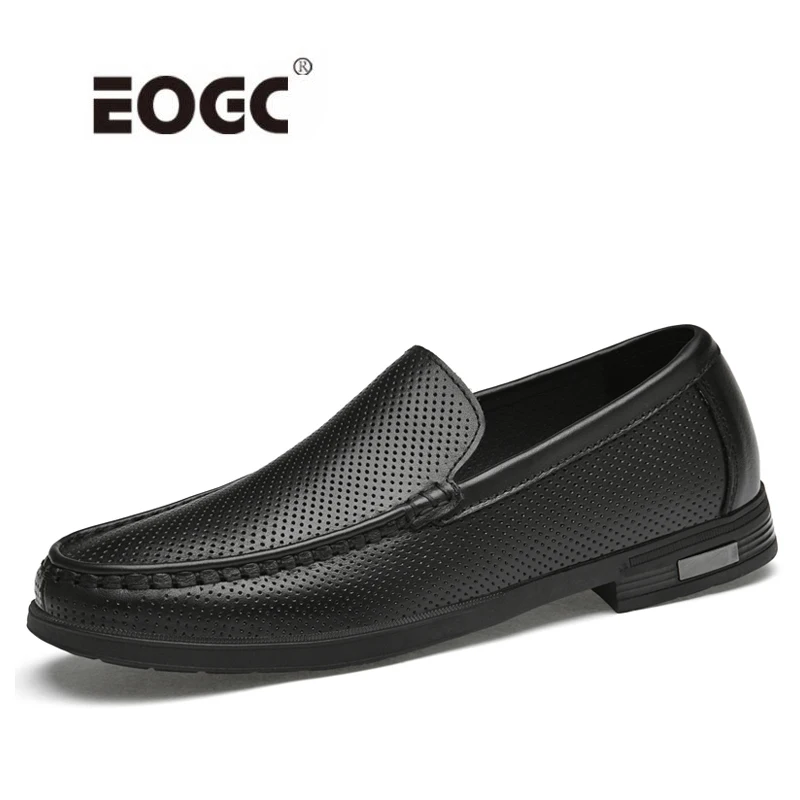 

Spring Autumn Quality Men Shoes Genuine Leather Casual Shoes Flats Male Outdoor Walking Comfortable Driving Shoes Men