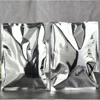 100pcs 24X37cm Silvery Aluminum Foil Bags Heat Seal / Top Open Aluminized Plastic Pouch Smell Proof Food Storage Packaging 1