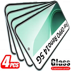 Premium Screen Protector Set - Tempered Glass (4 Pack) - Reno15 5G (4 Pieces)