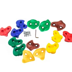 Support d'escalade pour enfants, 5 pièces, matériel de montage pour aire de jeux intérieure et extérieure 