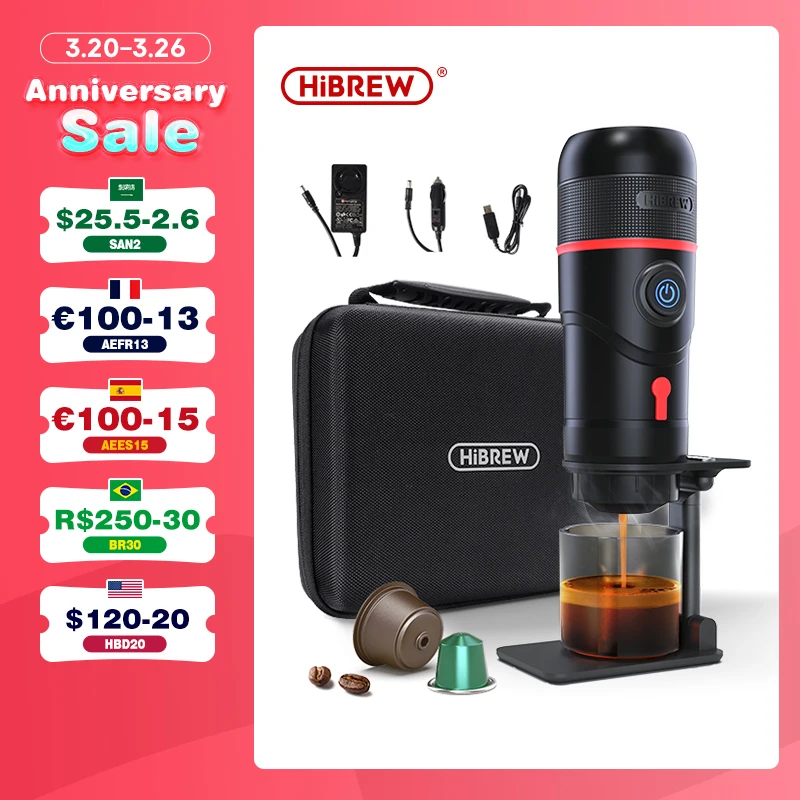 Coffee Machine Hibrew Portable Hibrew Coffee Machine Cold Hot
