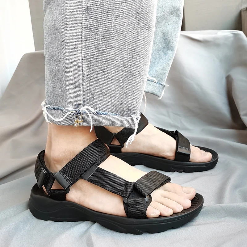 Casual Sandals Outdoor Casual Slippers Indoor Couple Sandals Non-Slip Wear-Resistant Sandals