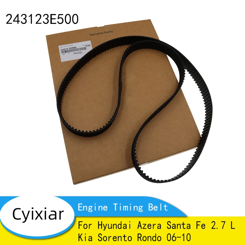 243123E500 Engine Timing Belt For Hyundai Azera Santa Fe L Kia