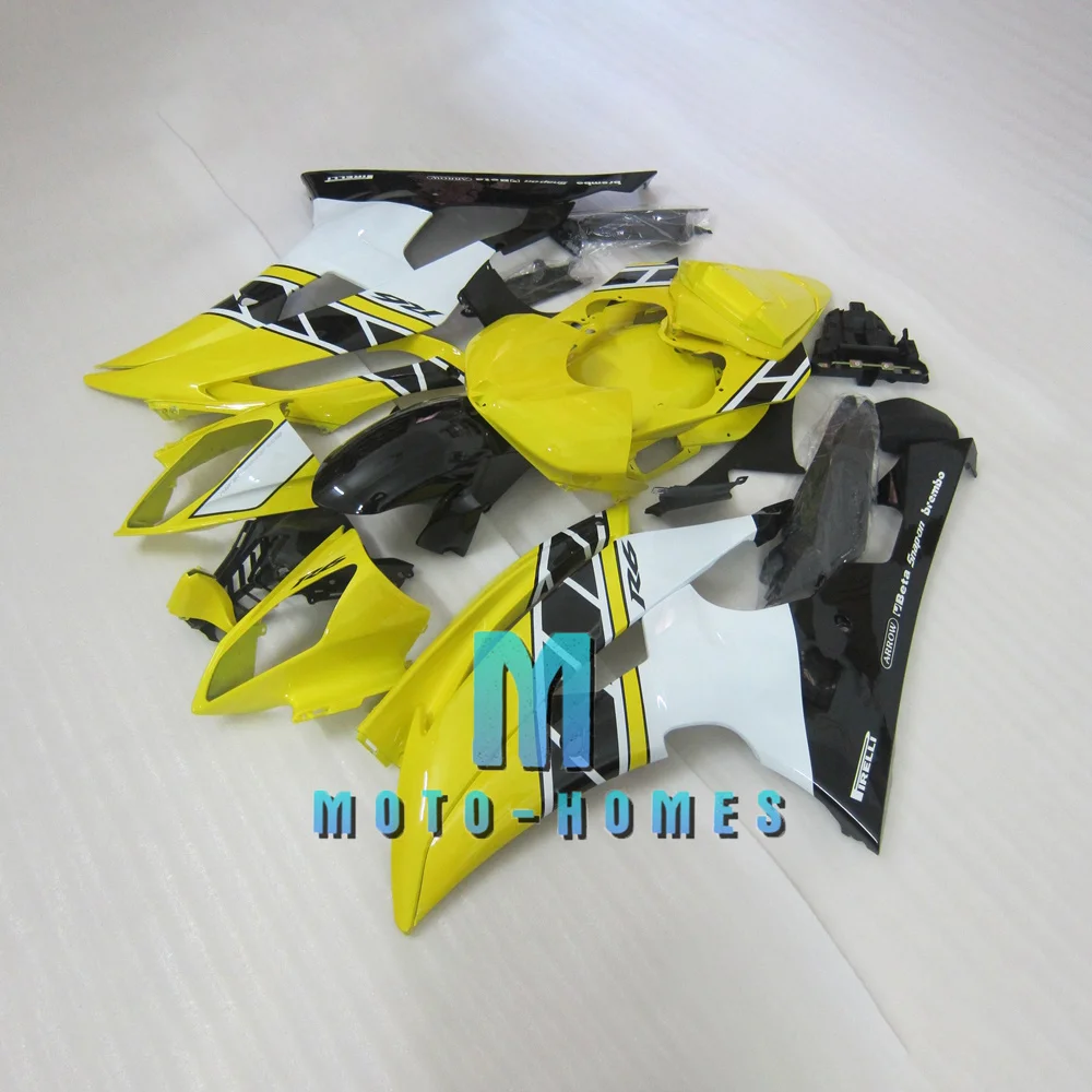 

Injection Motorcycle Fairings Kit for YZFR6 2008 - 2016 YAMAHA R6 08-16 ABS Plastic Road Sport Wrecked Rebuilding Bike Yellow