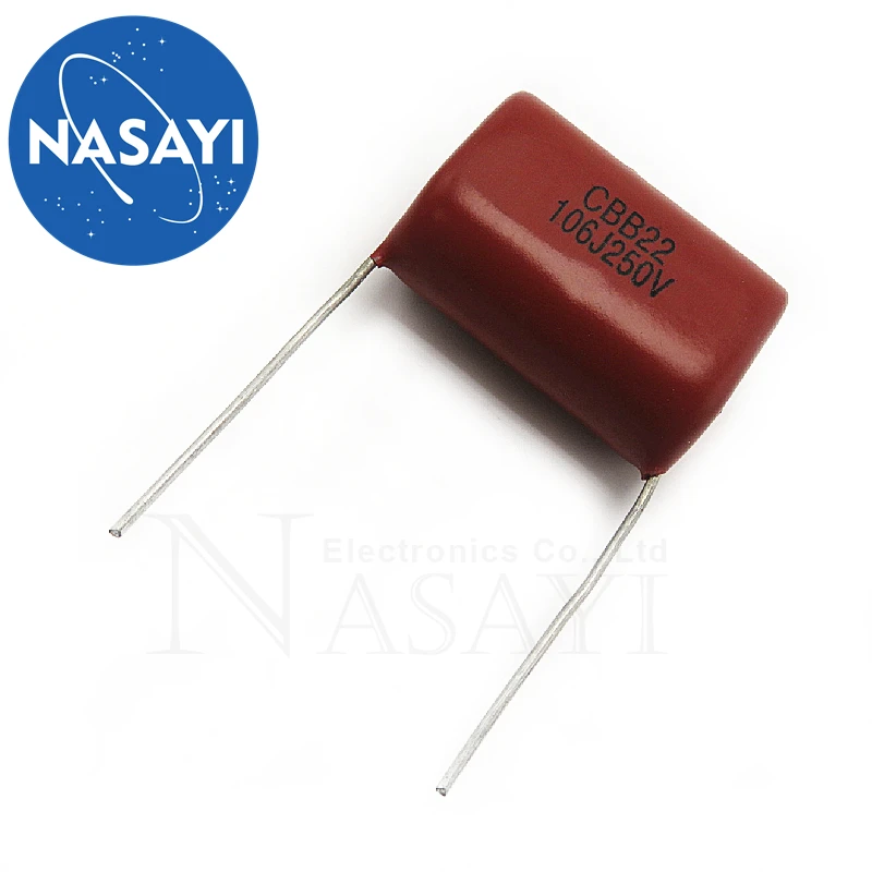 

CBB22 Polypropylene Metallized Film Capacitor 250V106J 106K 10UF 250V