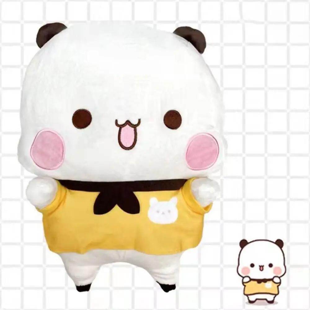 Bubu and Dudu Panda Plush Cartoon Cute Stuffed Soft Pillow Toy Handmade Ornament Kids Gift Panda Bear Doll Birthday 6
