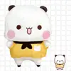 Bubu and Dudu Panda Plush Cartoon Cute Stuffed Soft Pillow Toy Handmade Ornament Kids Gift Panda Bear Doll Birthday 6