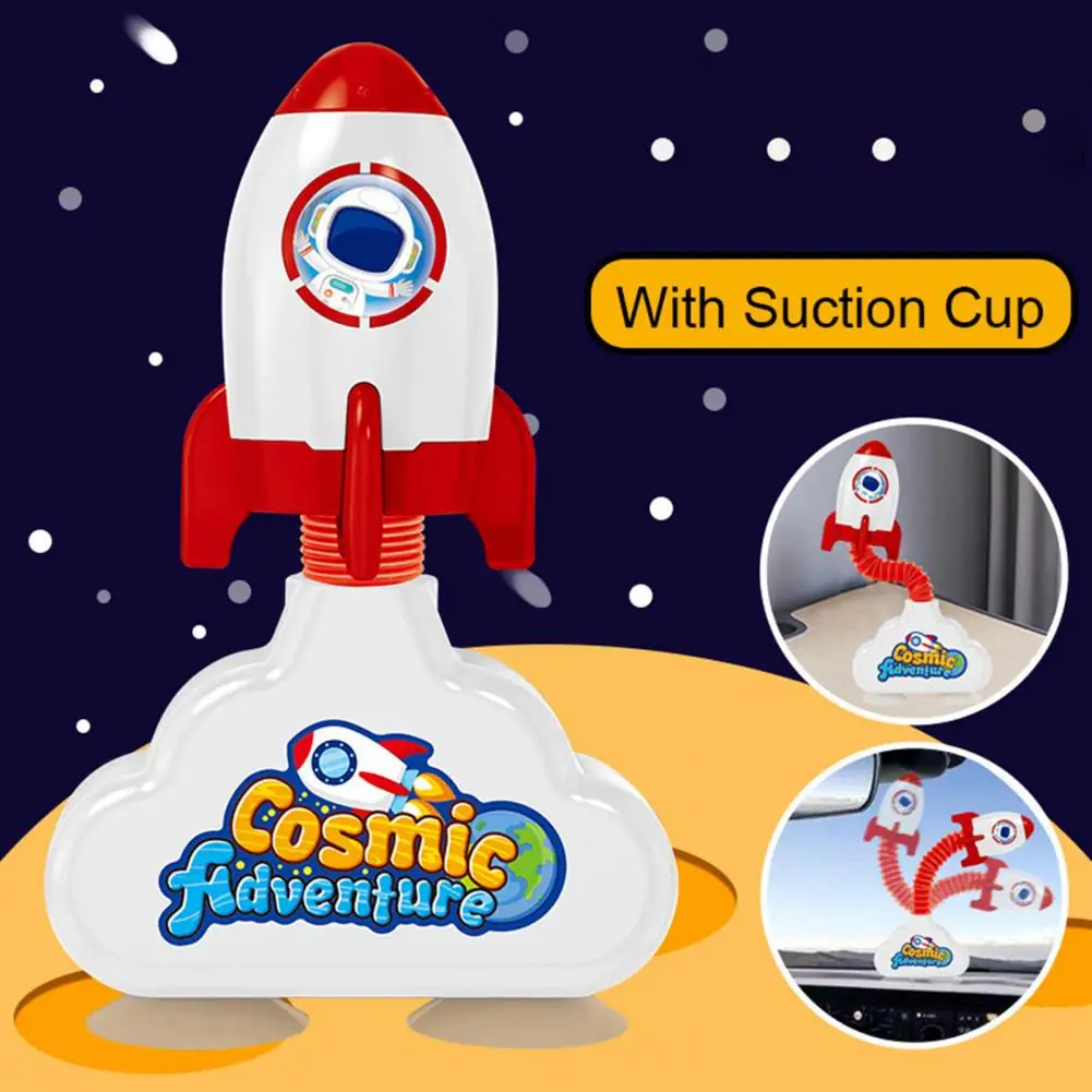 

Rocket Stretch Tube Bendable Anti-stress Toy Flexible Telescopic Tube Stress Relief Glowing Toy Children Toy