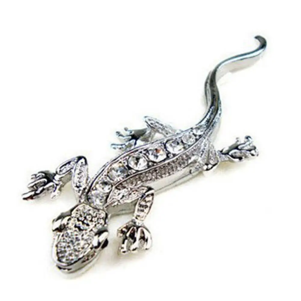

Car Sticker Diamond Gekko Japonicus Auto Motorcycle Emblem Badge Car Metal Decals Car Window Decor 3D Sticker for Car Wholesale