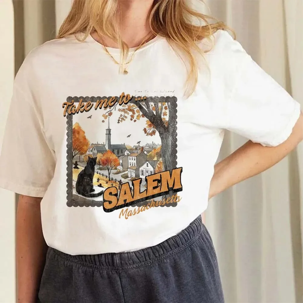 

Модная одежда, футболка 90-х, женская одежда из мультфильма, футболка с коротким рукавом и рисунком тыквы на Хэллоуин, женская футболка большого размера.