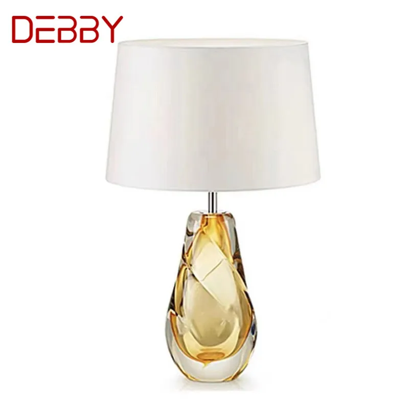 

DEBBY Nordic Modern Glaze Table Lamp Fashionable Art Iiving Room Bedroom Hotel LED Personality Originality Desk Light