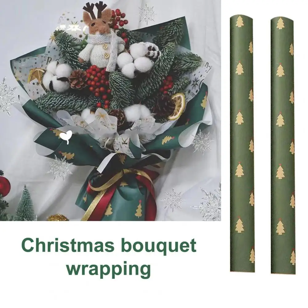 Christmas Gift Wrapping Paper Birthday Party Wedding DIY Craft Paper Xmas  Elements Collection Gift Box Packaging Papers - AliExpress