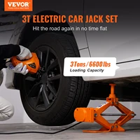 VEVOR Electric Car Jack 3 Tons /6600 lbs with Electric Impact Wrench Portable Car Jack Lifting for Sedan SUV Truck Tire Change 2