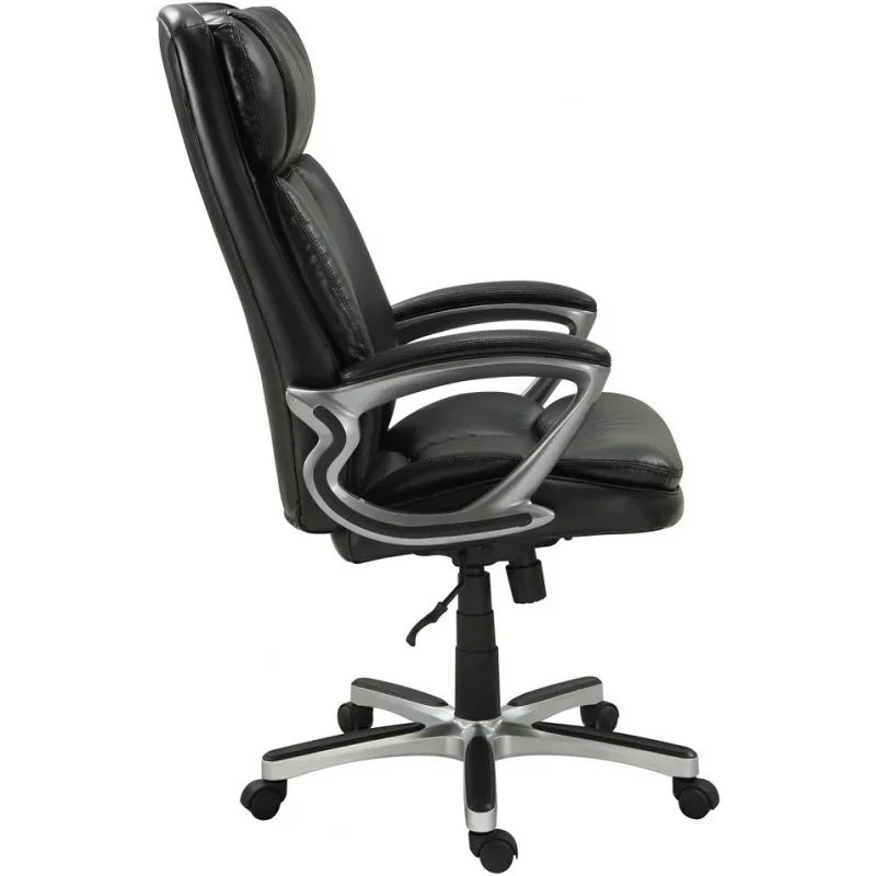 Serta Fairbanks Big and Tall High Back Executive Office Ergonomic Gaming Computer Chair with LayeredPillows, Contoured Lum