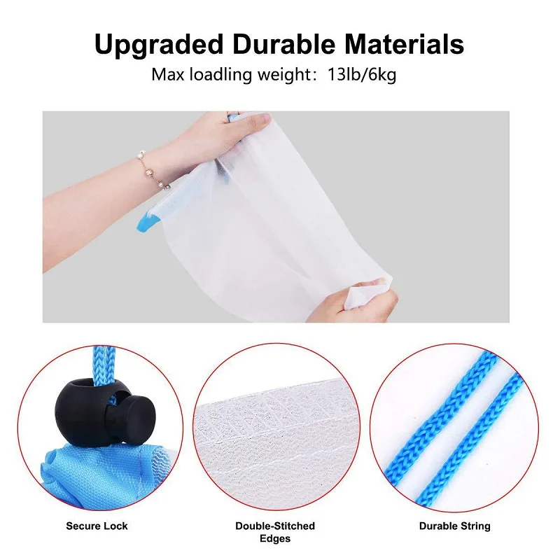 Reusable Mesh Bags for Produce and Kitchen Storage