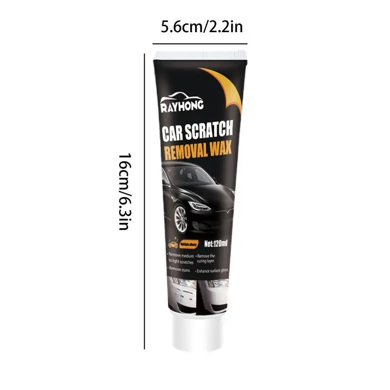 120ml Car Polishing Wax Waterproof Anti-Dirt UV Protection Auto Care Wax Universal Auto Polishing Kit Sponge Car Maintenance