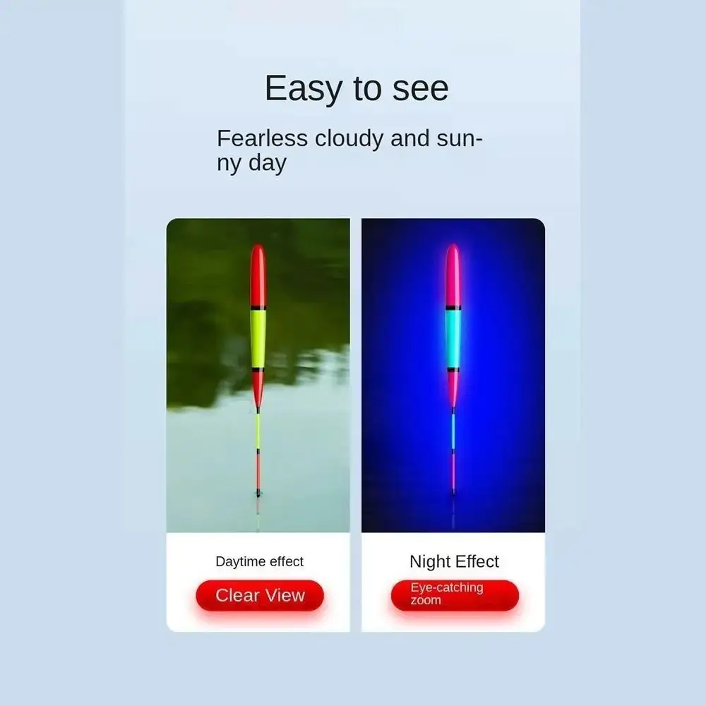 Big Buoyancy Nano Fishing Float High Quality Composite Vertical Buoy High Sensitivity Stable Eye-catching Fishing Bobber