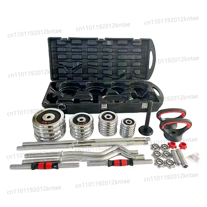 adjustable dumbbell high quality 55kg chrome cast iron adjustable dumbbell set wholesale chrome barbell Adjustable Dumbbell High Quality 55kg Chrome Cast Iron Adjustable Dumbbell Set Wholesale Chrome Barbell 3