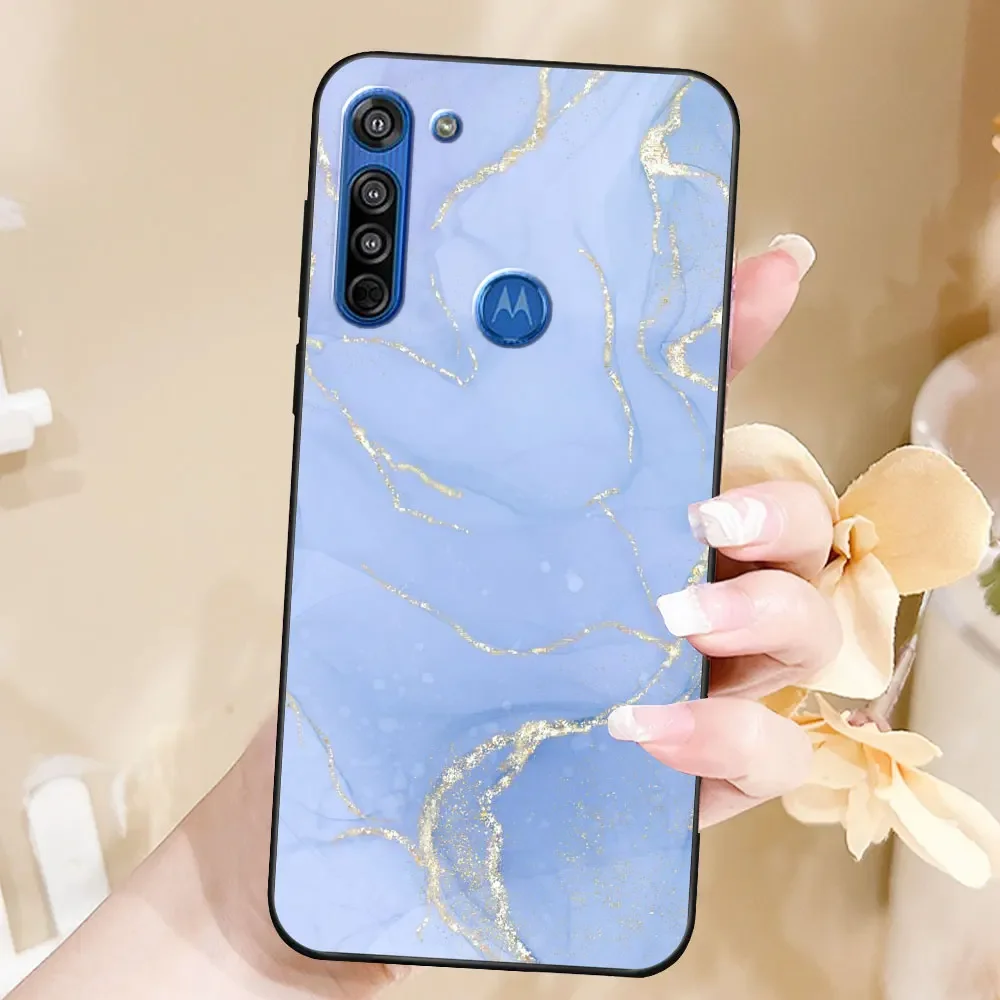 Premium Marble TPU Silicone Case - Elegant Protective Cover