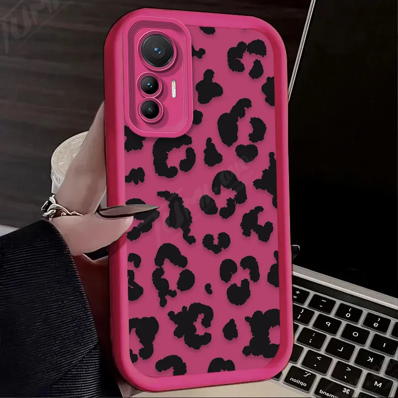 Chic Black Leopard Zebra Print Phone Case