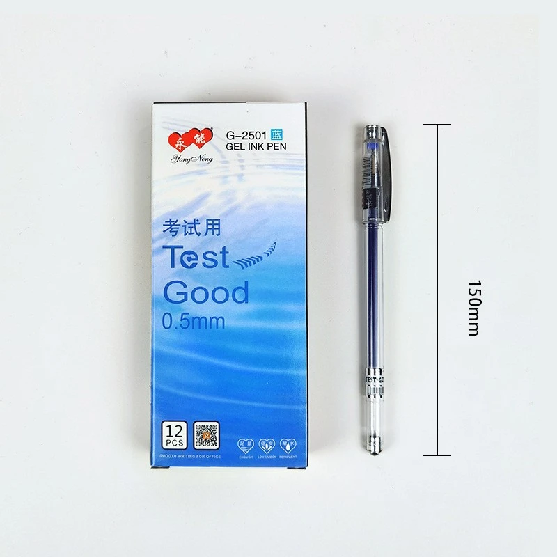 Stylish 12-Piece Gel Pen Set - Perfect for Writing and Office Use