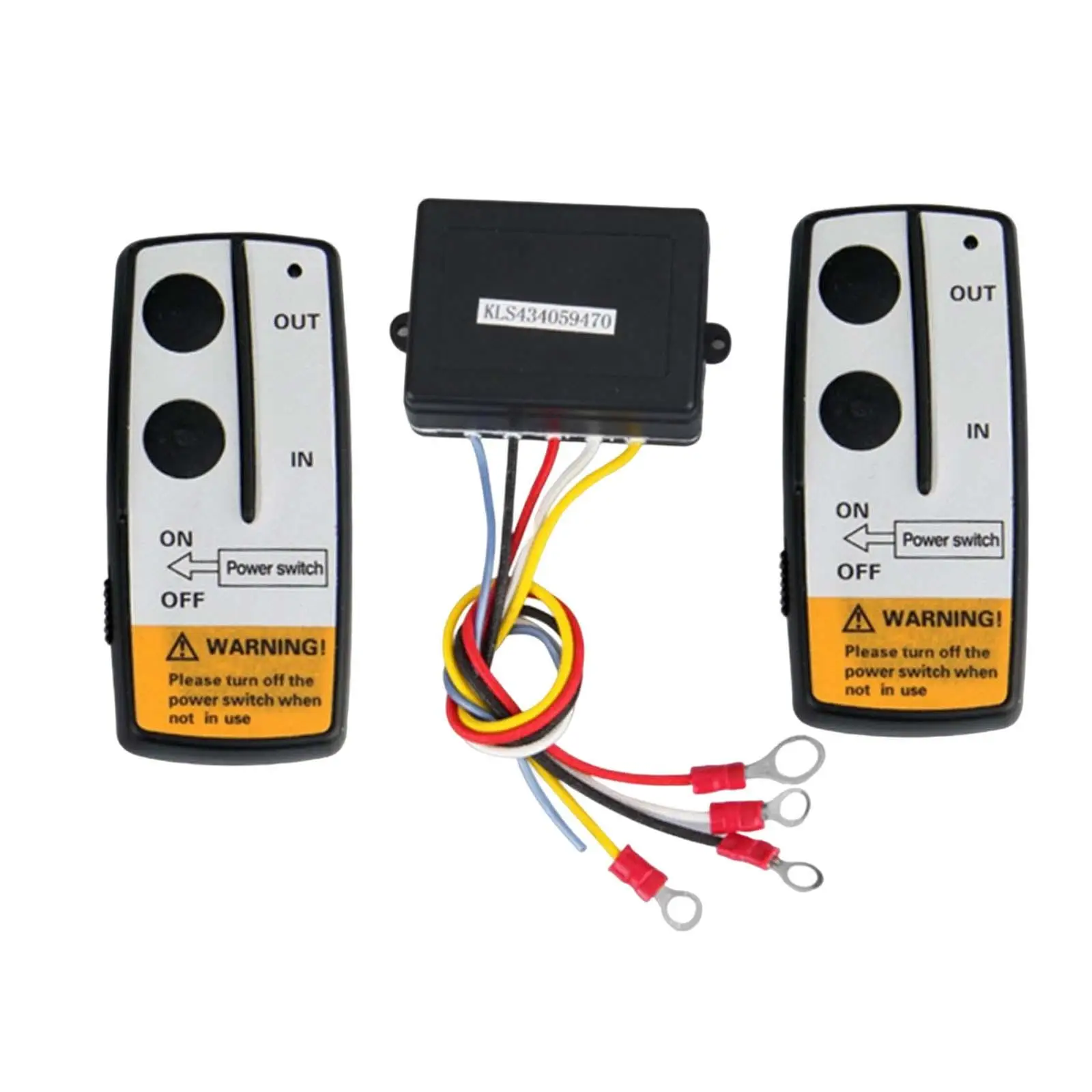 📡 Control Remoto Inalámbrico 12V Para Cabrestante – 2 Transmisores, Alcance 100 M, Apagado Automático