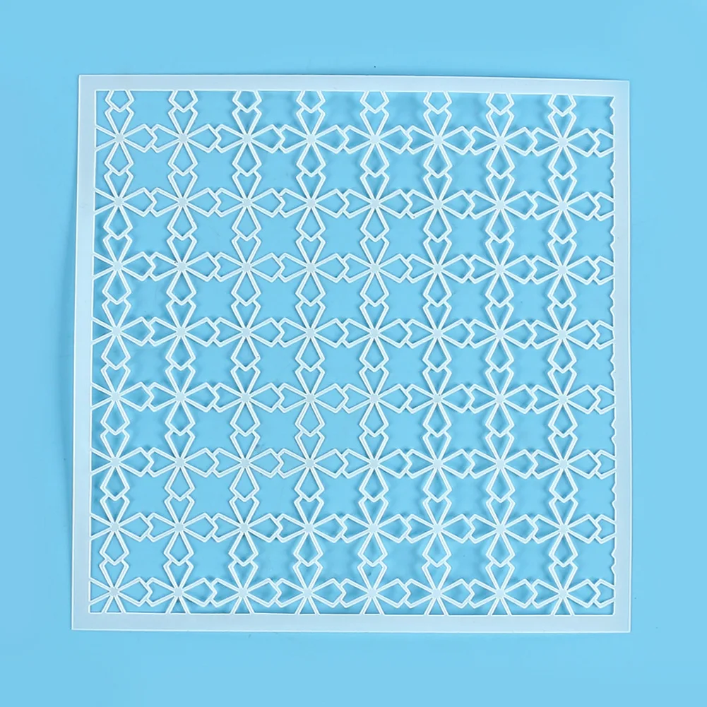 

13*13 геометрический слойный трафарет для «сделай сам» Скрапбукинг/фотоальбом декоративное тиснение раскраска, трафарет для рисования, домашний декор