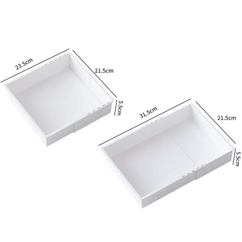 Retractable Drawer Organizer Retractable Drawer Storage Box Kitchen Cutlery Organizer Office Supplies Divider Multifunctional